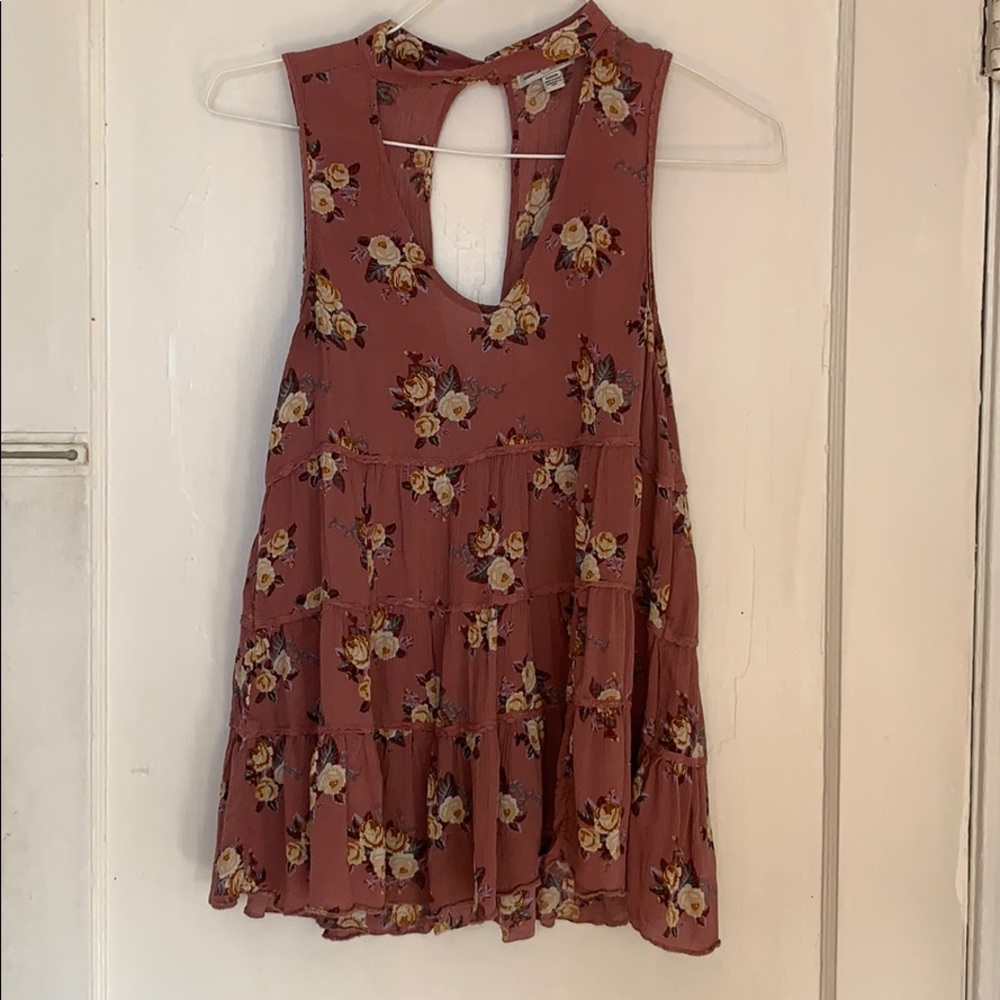 Floral tank top